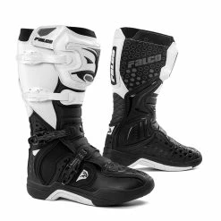 Promo 👏 Offroad Falco Level 🥾 Boots White Black 🔥