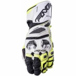 Outlet ๐ Racing Five Rfx Race Gloves White Yellow โจ