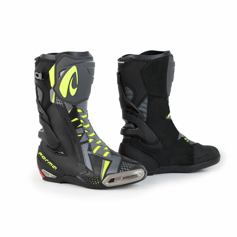 Budget ๐ Racing Forma Phantom ๐ฅพ Boots Black Yellow ๐