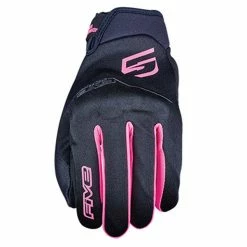 New 💯 Summer Five Globe Evo 👩 Woman Gloves Black Fluo Pink 🛒